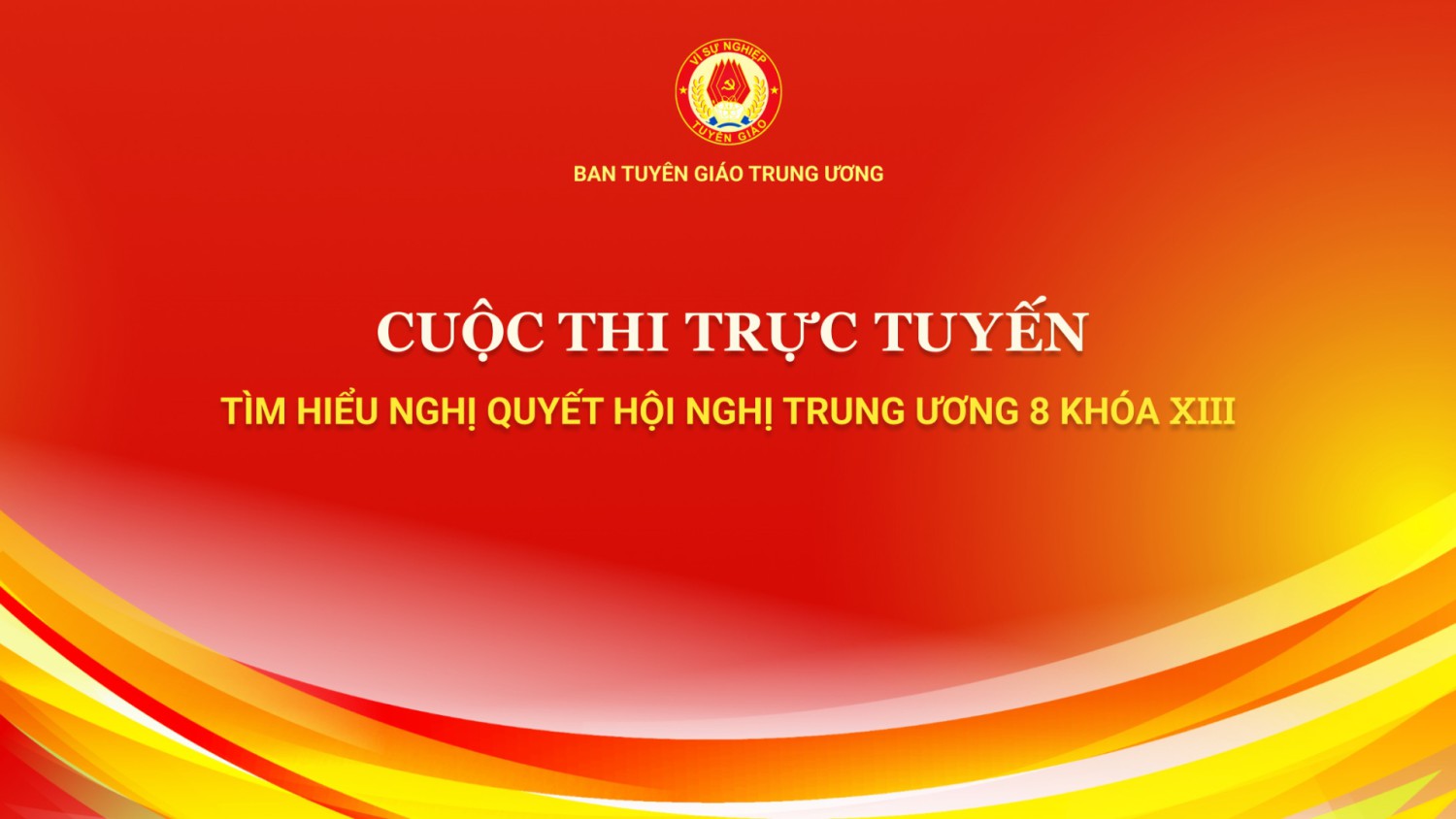 Banner của cuộc thi.