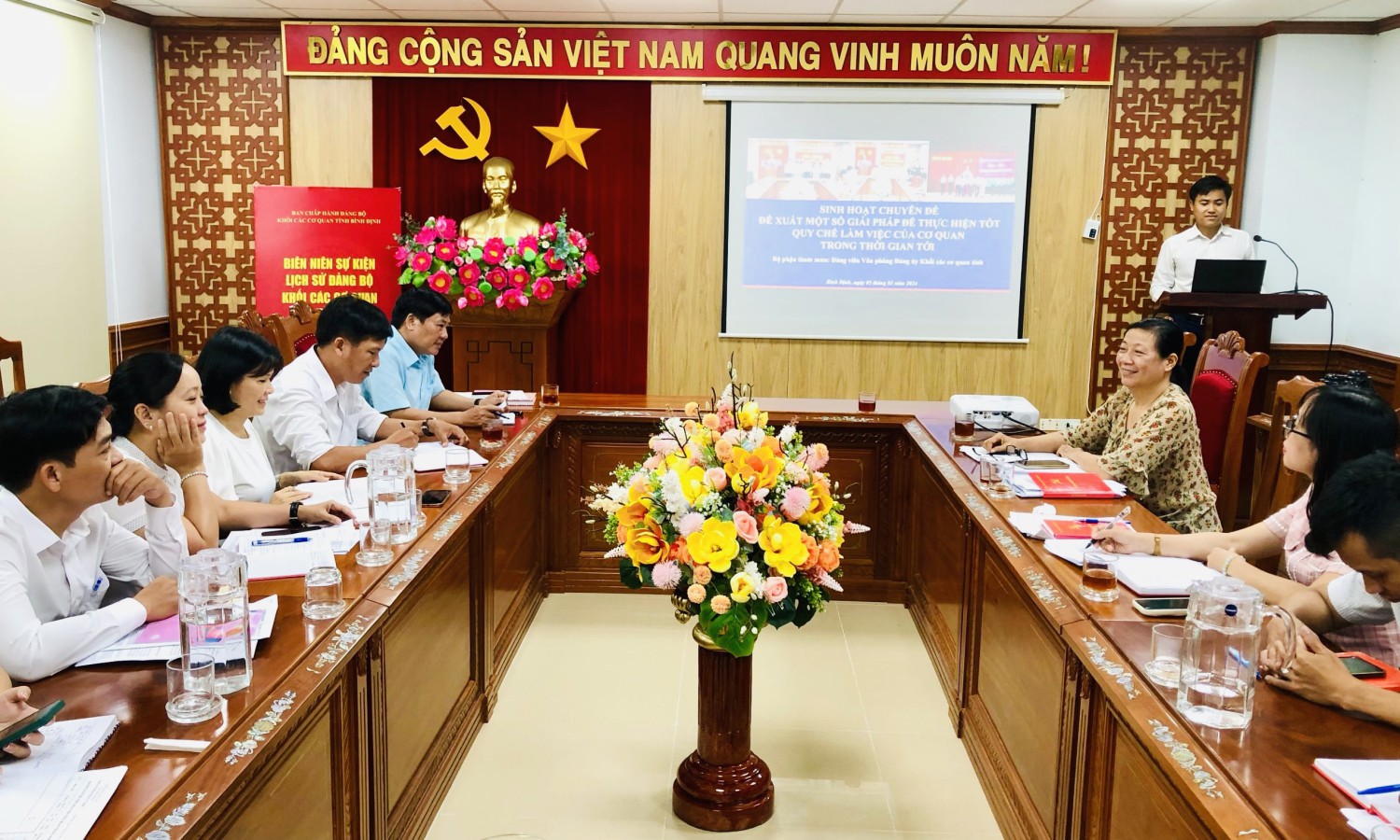 Quang cảnh buổi sinh hoạt