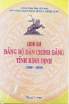 Lịch sử Đảng bộ Dân - Chính - Đảng tỉnh Bình Định (1960 - 2000))